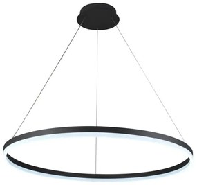 LED Stmievateľný luster na lanku LED/55W/230V 3000-6500K + diaľkové ovládanie