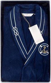 Soft Cotton Luxusný pánsky župan MARINE MAN v darčekovom balení