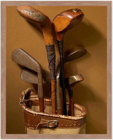 Fotografia v ráme Golf Clubs, rôzne veľkosti