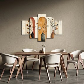 Obraz - Vázy v oblúkoch (150x105 cm)