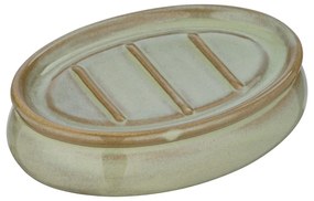 Zelená keramická nádobka na mydlo Wenko Sirmione