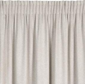 ZÁVES NA PÁSKE ERIS 135X270 CM BÉŽOVÁ