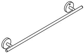 GROHE 41166000 - Držiak na osušky 522 mm lesklý chróm