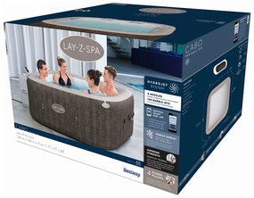BESTWAY Lay-Z-Spa Cabo HydroJet Vírivka, 180 x 180 x 71 cm, 4-6 osôb 60167
