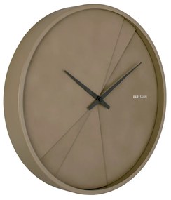 Nástenné hodiny Karlsson KA5849, machovo zelená 30cm