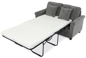 Dvojmiestna pohovka ASB-4170 GREY2, manžestr, sivá