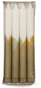 Stearínová sviečka Cross, 4 ks, Eucalyptus