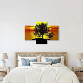 Obraz siluety stromu (90x60 cm)