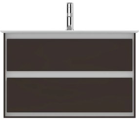 Ideal Standard Connect Air - Skrinka pod umývadlo 800 mm, 2 zásuvky, matná tmavá hnedá E0819VY