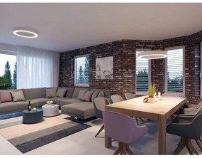 LED2 - LED Luster na lanku SATURN LED/50W/230V 3000/4000K biela