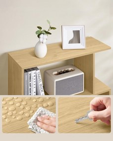 Knihovna Vasagle Medo 70 cm světle hnědá