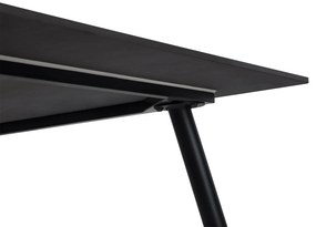 Noela Jedálenský stôl s keramickou doskou v dekore čierneho mramoru CERAMON 140