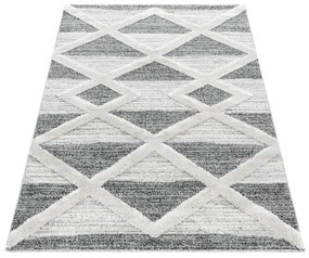 Ayyildiz Kusový koberec PISA 4709, Sivá Rozmer koberca: 280 x 370 cm