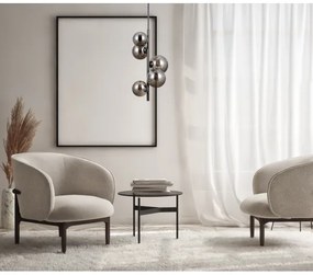 ITALUX PND-406007-V5A-BCR - Luster na tyči CANELLO 5xG9/5W/230V čierna