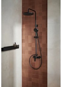 KFA Armatura 5556-910-81 - Sprchová sada s batériou OTAVA mosadz/matná čierna