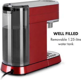 Klarstein Futura, pákový kávovar, 1450 W, 20 bar, 1,25 l, nehrdzavejúca oceľ