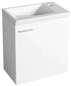 Aqualine Aqualine, ZOJA umývadlová skrinka 44x50x23,5cm, biela, 51046