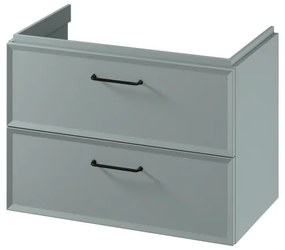 Cersanit S1017-004 - Závesná kúpeľňová skrinka pod umývadlo MILLE 80x45 cm mentolová