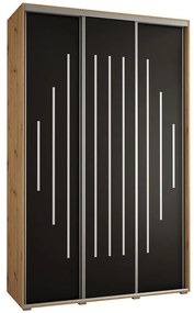 Skriňa 45 Canaris 12 170 artisan/čierna/silver