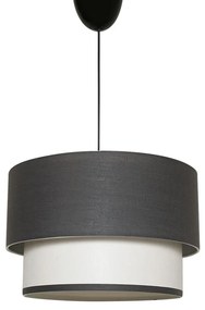Závesný luster SP286 antracitová, biela