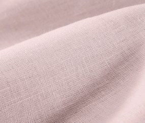Ľanová posteľná bielizeň, ružová, štandardná veľkosť