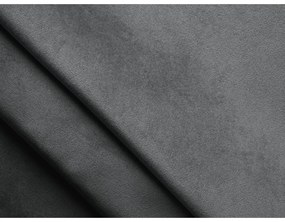 Sivá boxspring posteľ s úložným priestorom 160x200 cm Mikana – Makamii