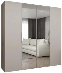 Skriňa Marbella II 200 kašmír/zlatá