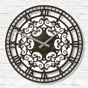 DUBLEZ | Drevené nástenné hodiny - Ornamenty