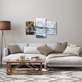 Obraz - Útes, akvarel (90x60 cm)