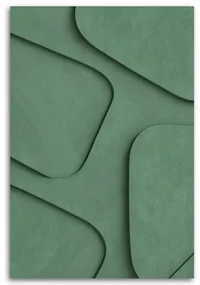 Gario Obraz na plátne 3D geometrické tvary Rozmery: 40 x 60 cm