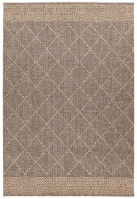 Kusový koberec My Oslo 710 Taupe - na von aj na doma, 160x230, hnedá, chodba / predsieň, Obsession