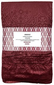 Záves Orient na páske 135x250 bordová Merkury Home