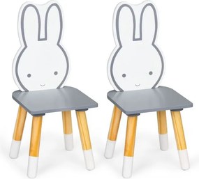 Stôl stôl +2 stoličky detský nábytok set zajac