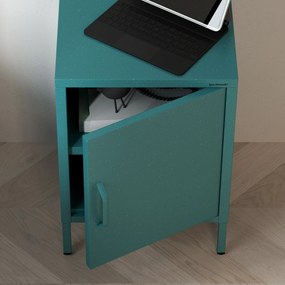 Nočný stolík MIA, 424 x 595 x 400 mm, Modern: morská farba