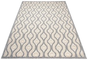 Kusový koberec Virginie sivo krémový 200x300cm