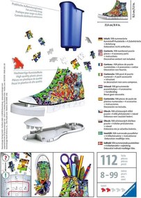 RAVENSBURGER 3D puzzle Kecka Graffiti 108 dielikov