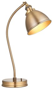 Endon 98747 - Stolná lampa FRANKLIN 1xE14/7W/230V mosadz