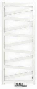 Terma Vipera 1470x400 vodný/elektrický radiátor White Matt ZS