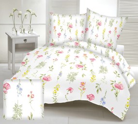 Obliečky krepové Rimini TiaHome - 1x Vankúš 90x70cm, 1x Paplón 140x200cm