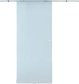 HOMCOM Sklenené posuvné dvere s mliečnym sklom 775 / 900 / 1025 x 2050 mm | Aosom