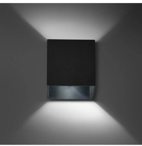 Nástenné svietidlo Cube, 1x kovové tienidlo (výber z 3 farieb)