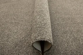Metrážny koberec Alpha 73 strieborný / grafitový