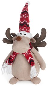 VIANOČNÁ FIGÚRKA REINDEER 44 CM VIACFAREBNÁ