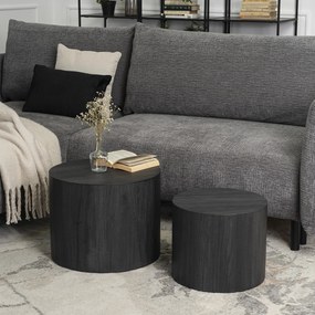 Set 2 ks konferenčných stolíkov Liloo (čierna) . Akcia -21%. Vlastná spoľahlivá doprava až k Vám domov. 1129183