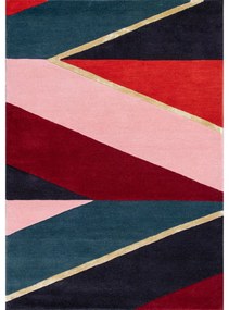 Jutex Vlnený kusový koberec Sahara 56 105 viacfarebný, Rozmery 1.40 x 2.00