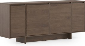 Komoda Zolia 180 cm štvordverová - orech elegant