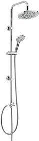 Sprchový systém Novaservis na stenu bez batérie chróm SET030,0, 1 ks
