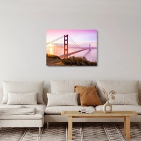 Sklenený obraz - San Francisco (70x50 cm)