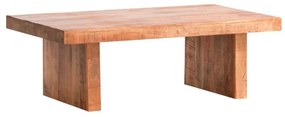 furniture-nabytek.cz - Masívny konferenčný stolík Country z mangového dreva, lakovaný, hnedý – 135×75×45 cm