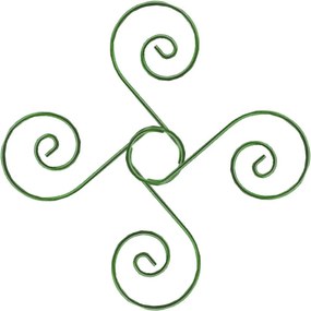 VILDE Háčiky na vianočné ozdoby, 4,5 cm - 40ks, zelené